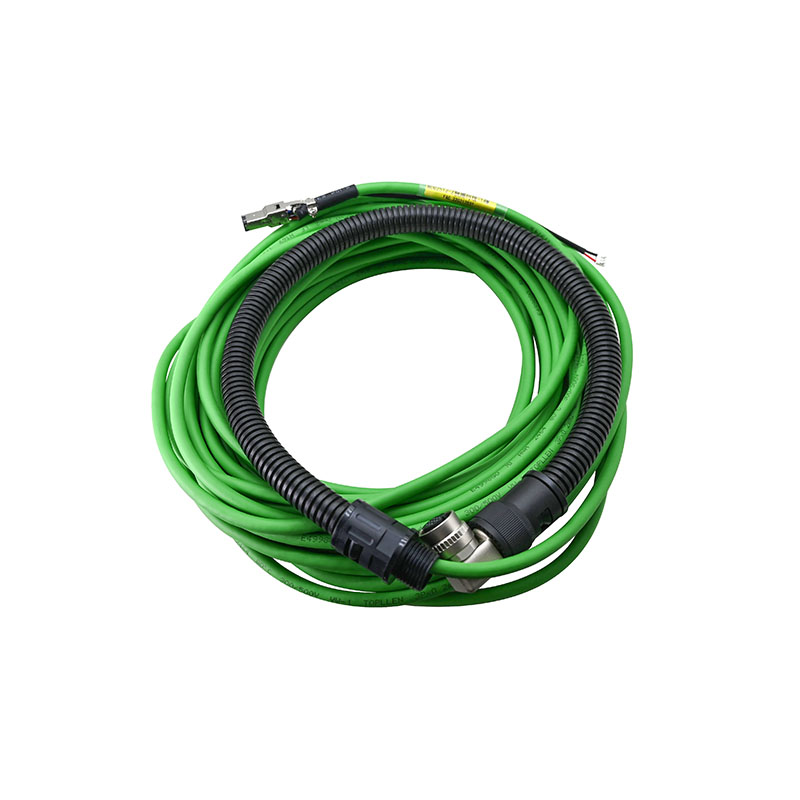 51901.00193 21900557 编码器电缆线 NCG2512 Z轴 6芯0.18mm²×3P(绿色带屏蔽铝箔）拖链/耐油 14m